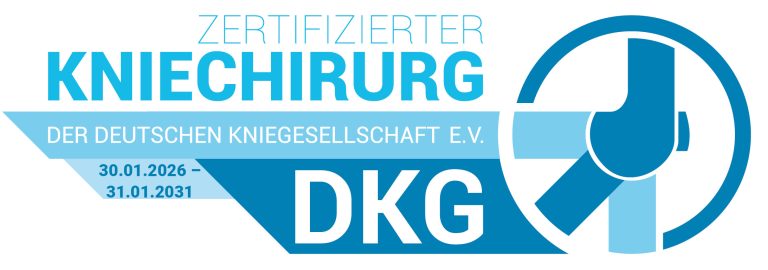 Dr. med. Matthias Buhs - DKG Zertifizierung - Kniechirurg 2026 - 2031
